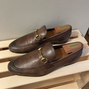 Gucci Jordaan loafer- pre-owned- men’s size 9.5 US